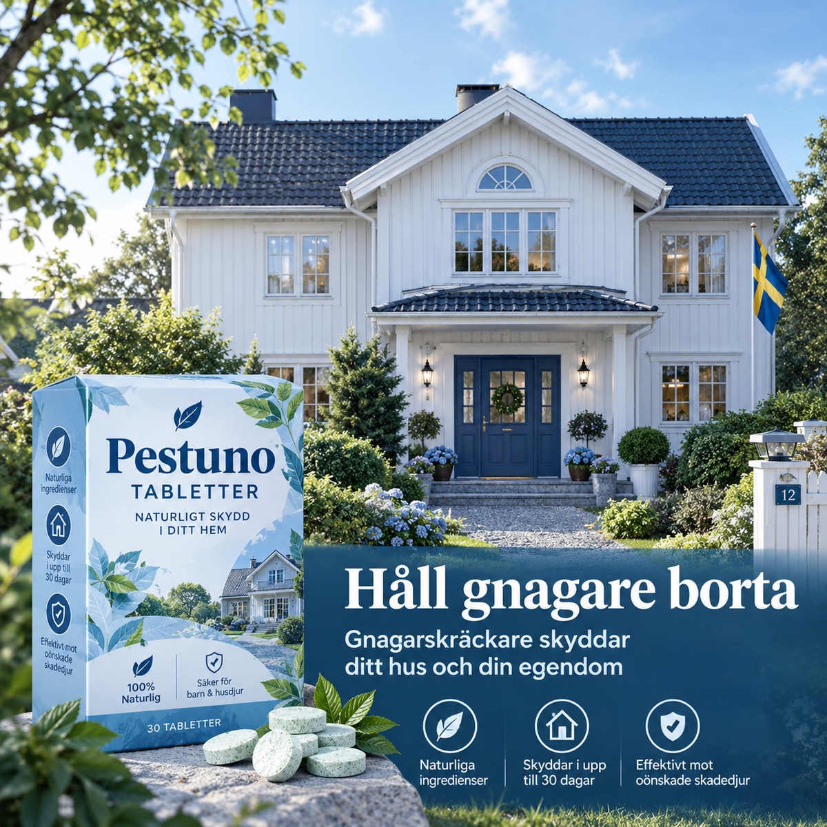 Pestuno™ - Enkelt skydd mot djur och insekter