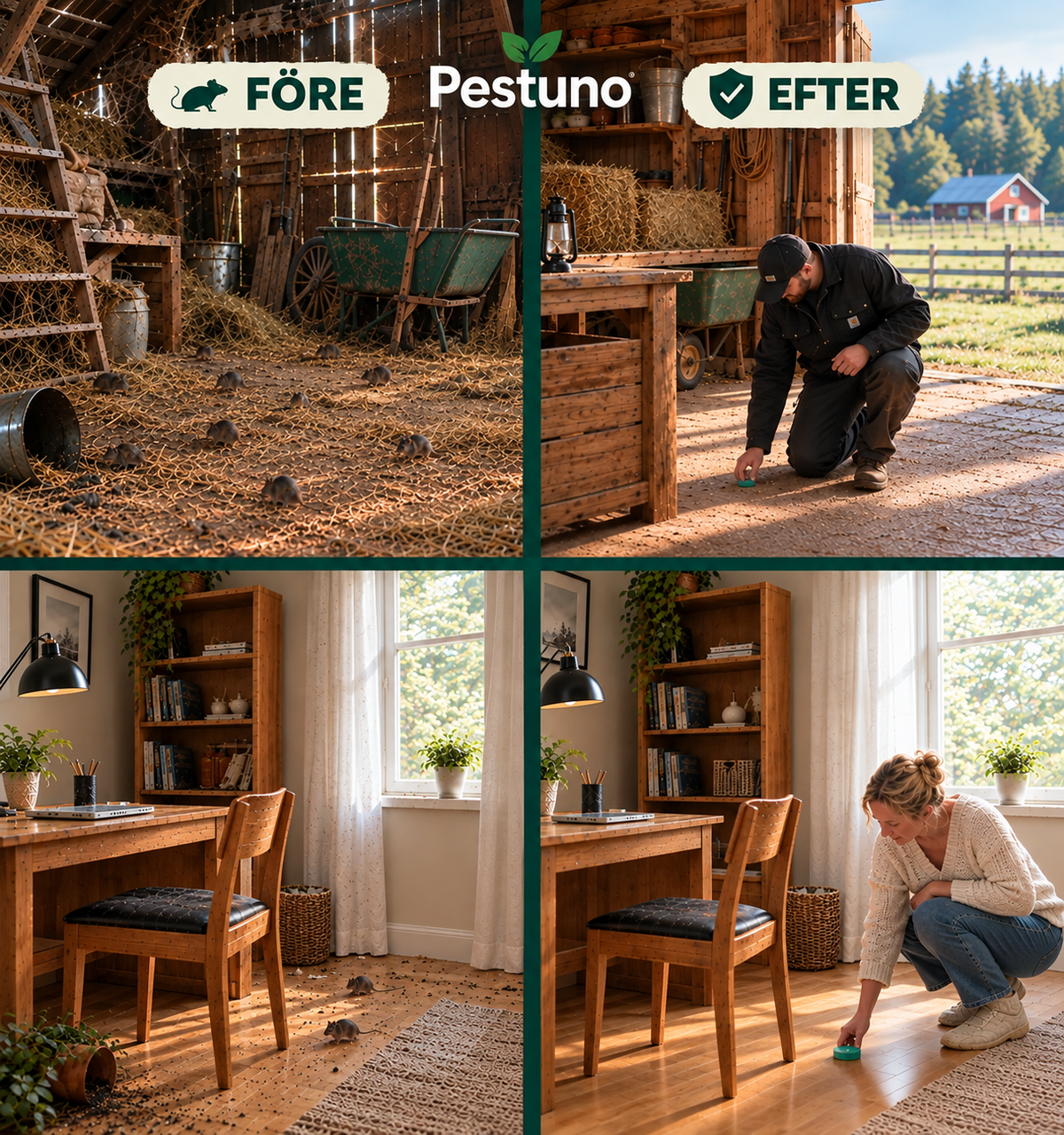 Pestuno™ - Enkelt skydd mot djur och insekter