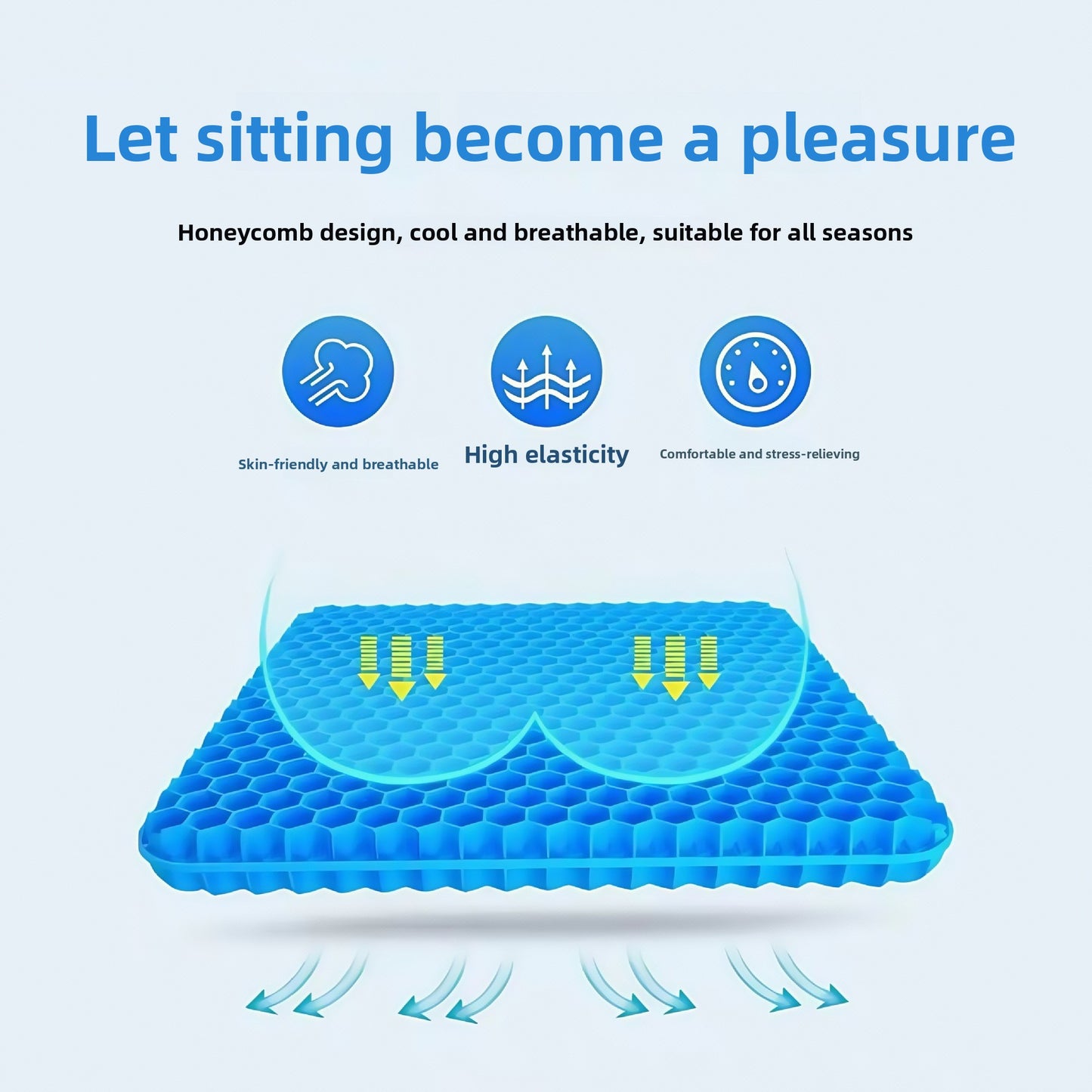 ErgoCloud™ Pro XL Sittkudde - Som att sitta på moln